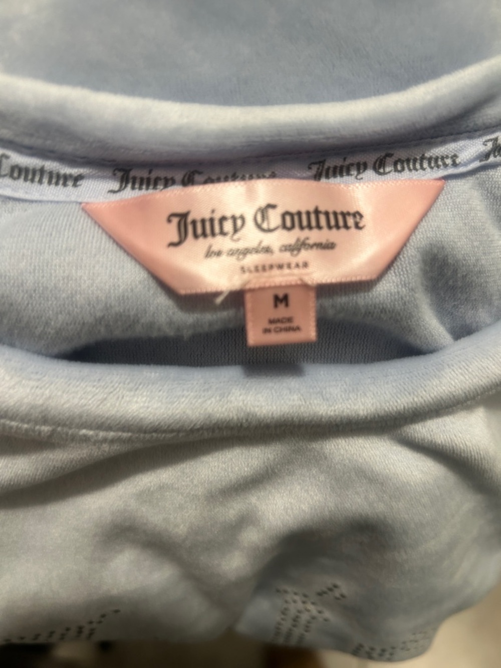 Juicy Couture Sleepwear Logo Top - Picture 3 of 6